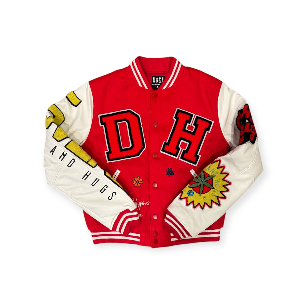 Daps & Hugs Varsity Jacket